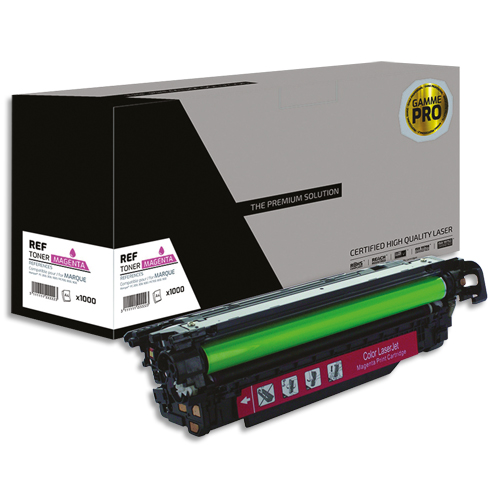 Illustration of product : PSN Cartouche compatible laser pro magenta HP CE403A, 507A, L1-HT507M-PRO (1)