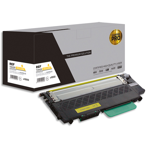 Illustration of product : PSN Cartouche compatible laser pro jaune Samsung CLTY404SELS, L1-ST404Y-PRO (1)