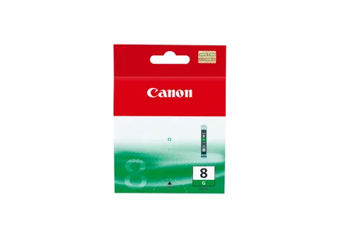 Illustration of product : CANON CLI-8G cartouche d encre vert capacité standard 13ml 5.840 pages pack de 1 (1)