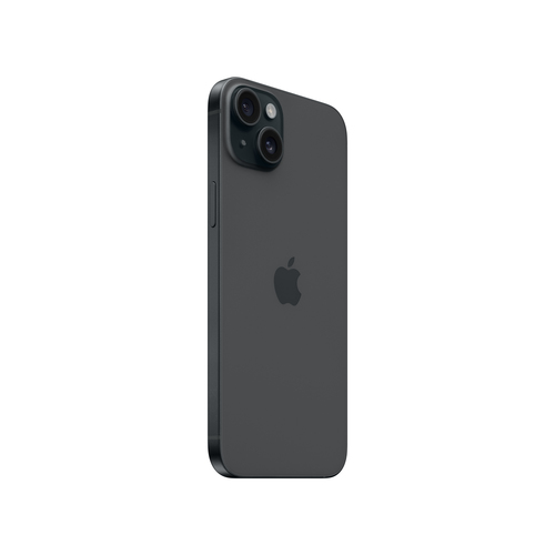 iPhone 15 Plus 128 Go - Noir - Incliné à gauche