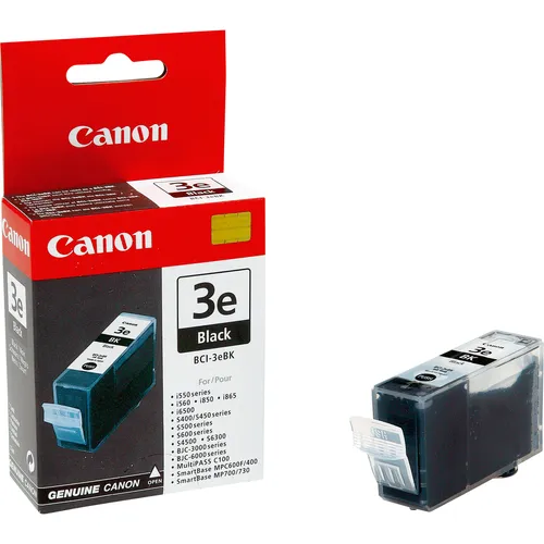 Illustration of product : CANON BCI-3EB cartouche dencre noir capacite standard 27ml 310 pages pack de 1 (1)