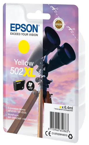 Illustration of product : EPSON Singlepack Yellow 502XL Ink (2)