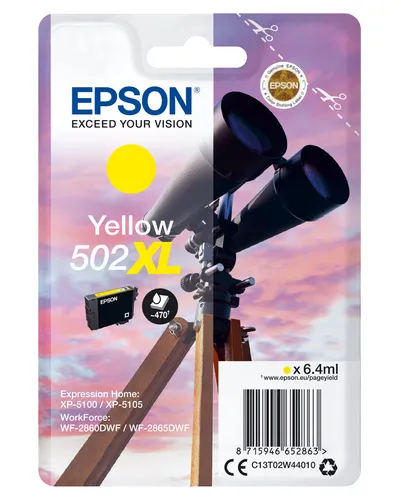Illustration of product : EPSON Singlepack Yellow 502XL Ink (1)