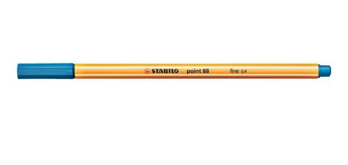 Illustration of product : STABILO Stylo-feutre point 88 - outremer (2)