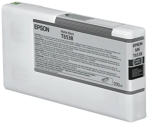 Illustration of product : EPSON T6538 cartouche dencre noir mat capacité standard 200ml (1)
