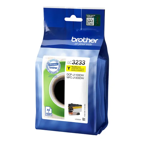 Illustration of product : Brother LC3233C Ink Jet Yellow 1.5 k (2)