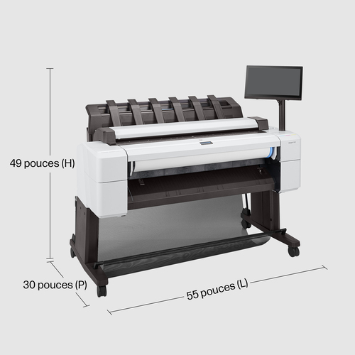 HP DesignJet T2600 Pscript - Dimensions