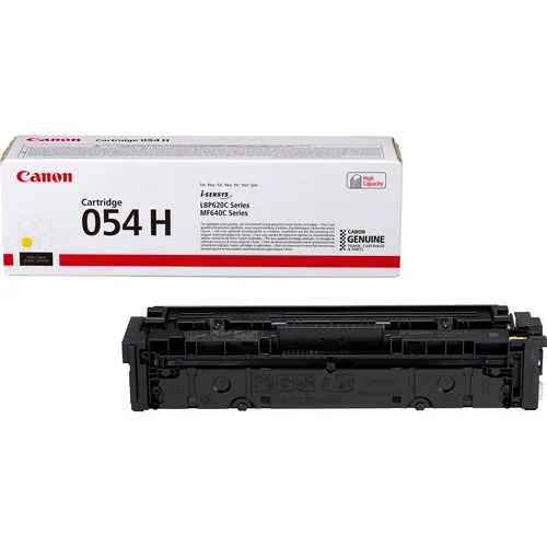 Illustration of product : CANON Cartridge 054 H Y (1)