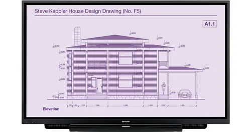 Illustration of product : Sharp BIG PAD PN-65TH1 (3)