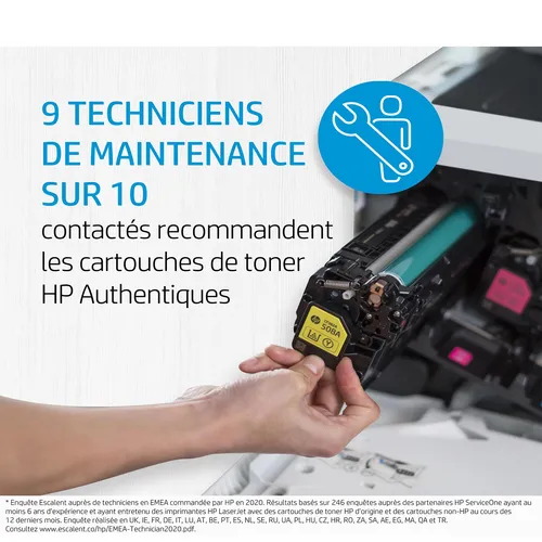Illustration of product : HP 207X Cyan LaserJet Toner Cartridge (10)