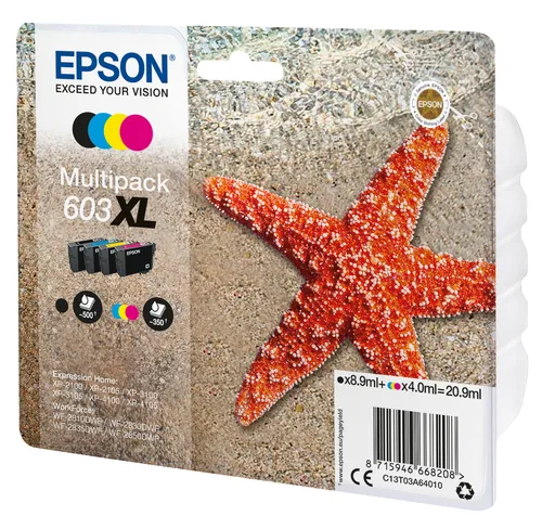 Illustration of product : EPSON Multipack 4-colours 603XL Ink (2)