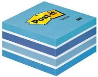 Illustration of product : POST-IT Cubes POST-IT® Light Relax (pastel bleu) 450 feuilles 76 x 76 mm (1)