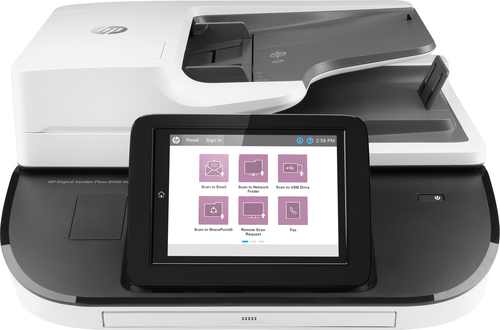 HP Digital Sender flow 8500 - Face