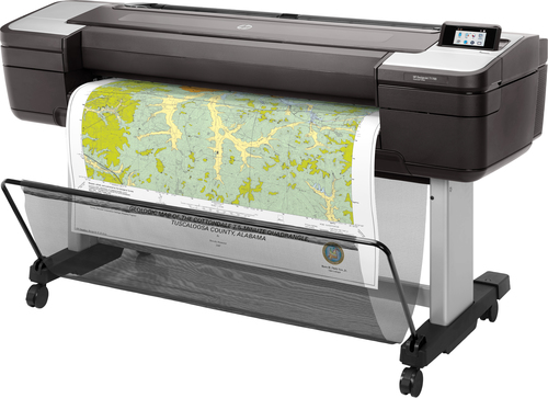 HP DesignJet T1700 44 A0+ - Incliné à gauche