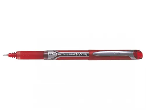 Illustration of product : PILOT Stylo roller grip pointe aiguille 0,7 mm Rouge V7 grip (1)