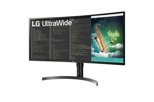 Illustration of product : LG 35WN75C-B VA Curved UW-QHD (2)