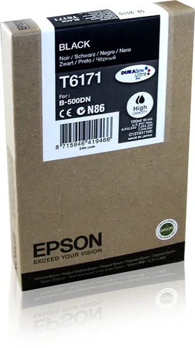 Illustration of product : EPSON T6171 cartouche de encre noir haute capacité 100ml pack de 1 (1)