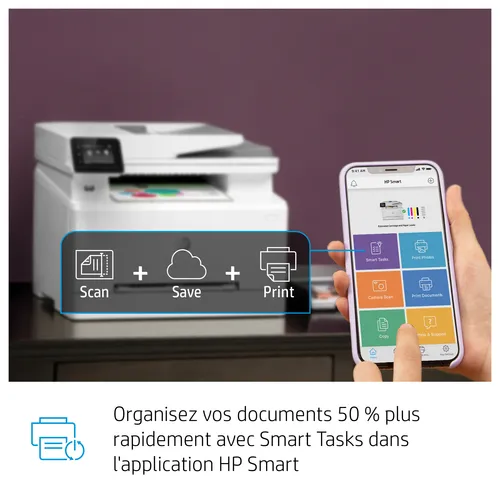 Illustration of product : HP Color LaserJet Pro MFP M283fdw (10)