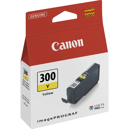 Illustration of product : CANON PFI-300 Y EUR/OCN yellow ink tank (1)