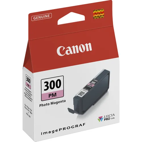 Illustration of product : CANON PFI-300 PM EUR/OCN photo magenta ink tank (1)