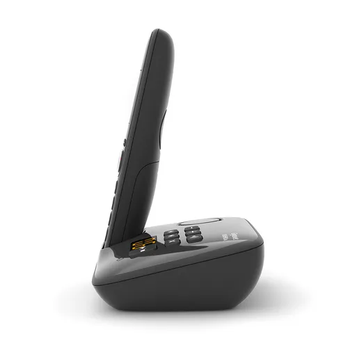 Illustration of product : GIGASET Téléphone sans fil AS690A avec répondeur Duo Noir AS690ADuoNoir (3)