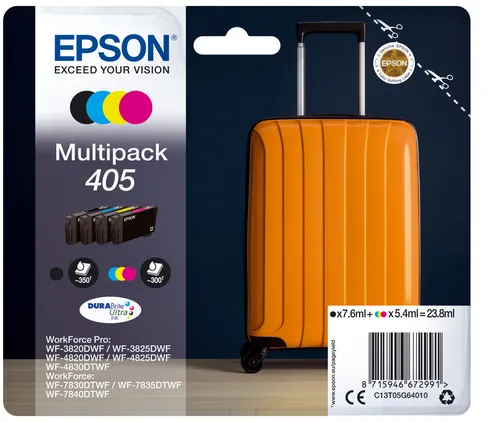 Illustration of product : EPSON Multipack 4-colours 405 DURABrite Ultra Ink (1)