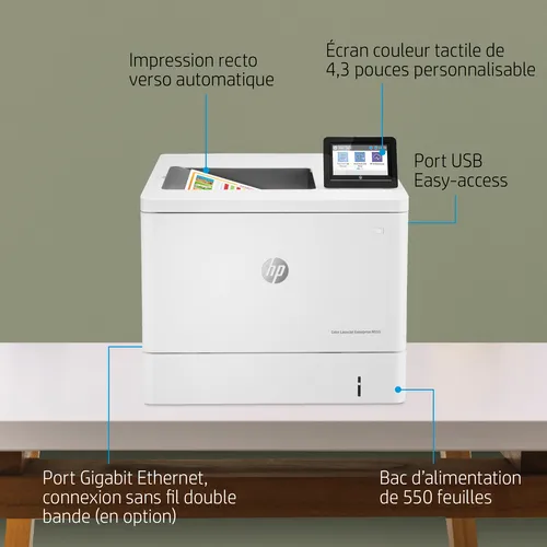 Illustration of product : HP Color LaserJet M555DN (11)