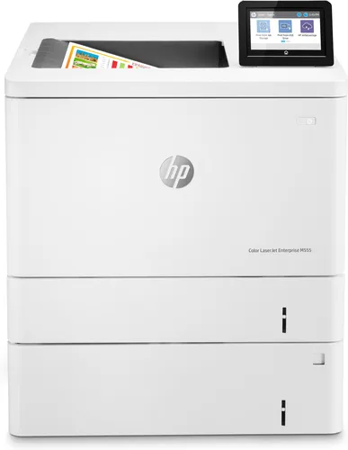 HP LaserJet M555X - Face 2 magasins papier
