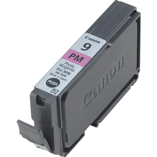 Illustration of product : CANON PGI-9PM cartouche d encre photo magenta capacité standard 14ml 590 pages pack de 1 (1)