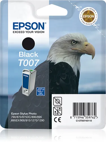 Illustration of product : Epson C13T00740110 AIGLE BK Blister (1)