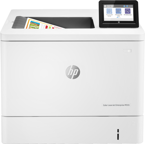 HP Color LaserJet M555DN - Face 1 magasin papier