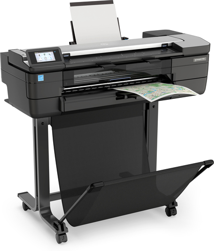 HP DesignJet T830 MFP 24 A1 - Incliné à droite