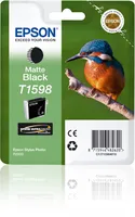Illustration of product : EPSON T1598 cartouche d encre noir mat capacité standard 1-pack blister sans alarme Stylus Photo R2000 (1)