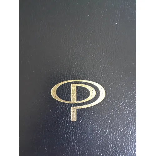 Illustration of product : PERGAMY Trieur alphabétique 32 compartiments, couverture rigide plastifiée en PVC noir (1)