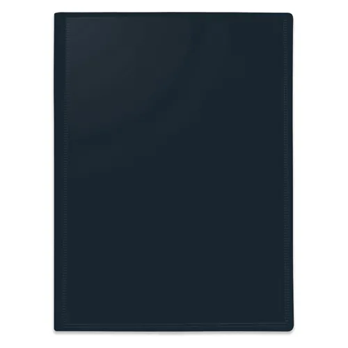 Illustration of product : PERGAMY Protege documents personnalisable en polypropylene Noir 40 vues (1)