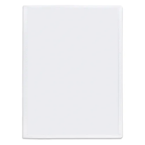 Illustration of product : PERGAMY Protege documents personnalisable en polypropylene Blanc 60 vues (1)