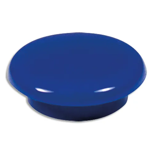 Illustration of product : Boîte de 16 aimants 11 mm ronds Bleu (1)