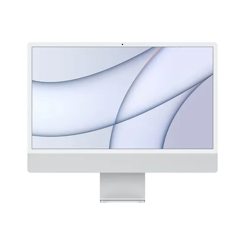 Illustration of product : iMac 24P Apple M1 256 Go - Argent (1)