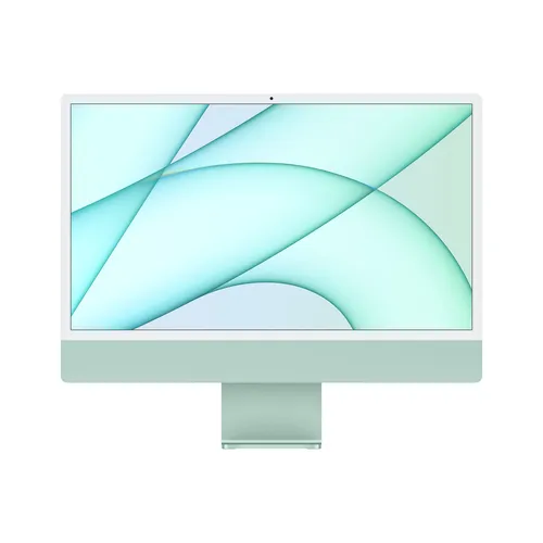 Illustration of product : iMac 24 pouces écran Retina 4,5K : Puce Apple M1 CPU 8 cœurs et GPU 8 cœurs, 512 Go - Vert (1)