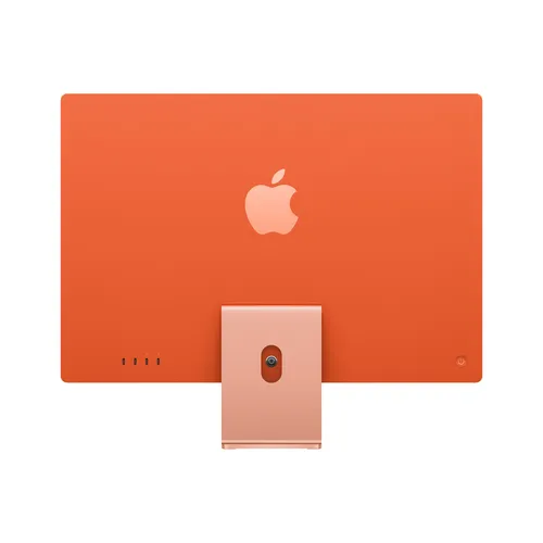 Illustration of product : iMac 24 pouces écran Retina 4,5K : Puce Apple M1 CPU 8 cœurs et GPU 8 cœurs, 256Go - Orange (3)