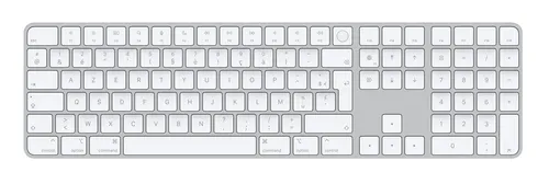 Magic Keyboard - Touch ID - Argent - En hauteur