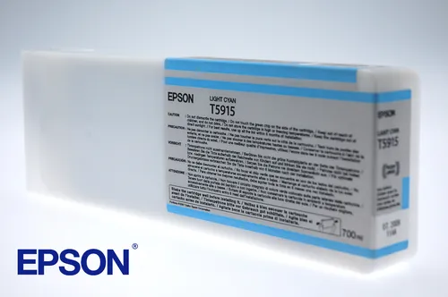 Illustration of product : EPSON T5915 cartouche dencre cyan clair capacité standard 700ml pack de 1 (1)