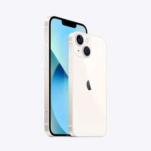 Illustration of product : iPhone 13 256 Go Lumière stellaire (2)