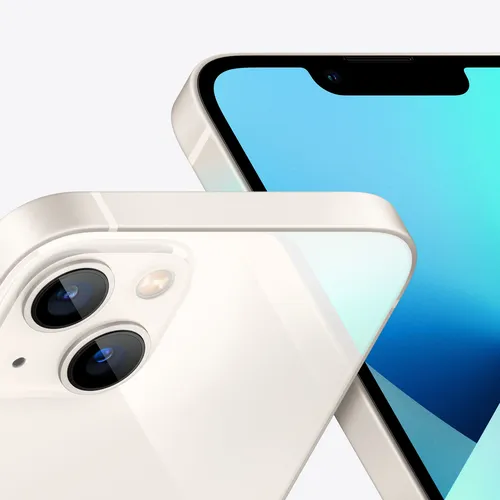 Illustration of product : iPhone 13 mini 256 Go Lumière stellaire (4)