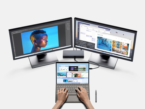 MICROSOFT Surface Pro8 i7-1185G7 16Go 512Go 13" - Connecté à l'ordinateur