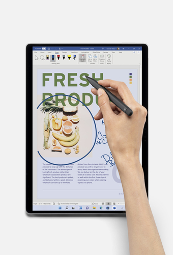 MICROSOFT Surface Pro8 i7-1185G7 16Go 256Go 13" - Stylet