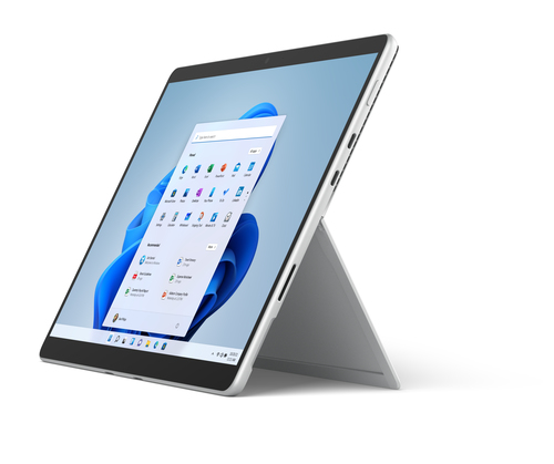 MICROSOFT Surface Pro8 i7-1185G7 32Go 1To 13" - Incliné gauche