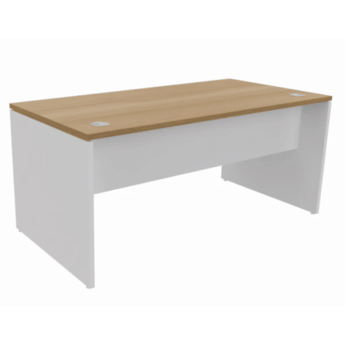 Bureau individuel retro - Nebraska Blanc