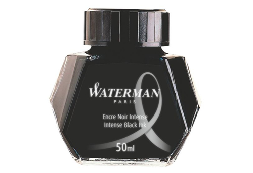 Illustration of product : WATERMAN Flacon 50ml encre Noire intense (1)