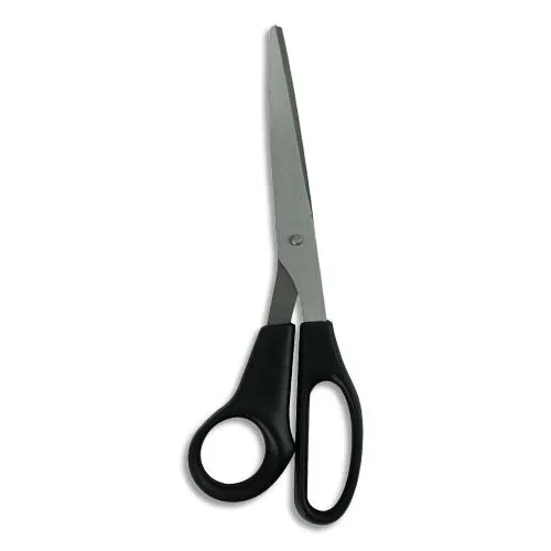 Illustration of product : PERGAMY Ciseau 20,4 cm. Manche polypropylène. Coloris Noir. (1)